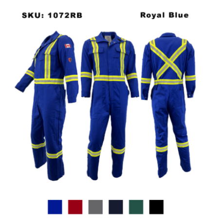FR / Arc Flash Hi-Viz Coveralls