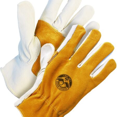 Grain Cowhide Driver w/Patch Palm