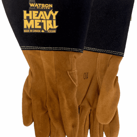 “What The Buck” TIG Split-Grain Deerskin Welding Gloves