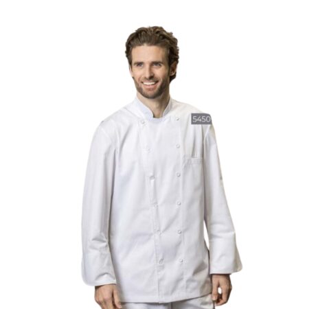 Chef Coat with Mesh Yoke