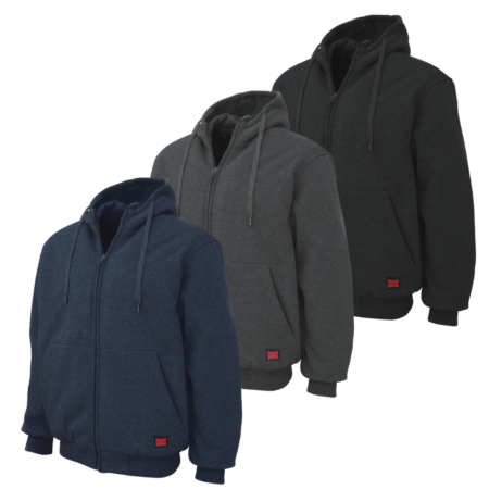 Insulated Zip-Front Hoodie