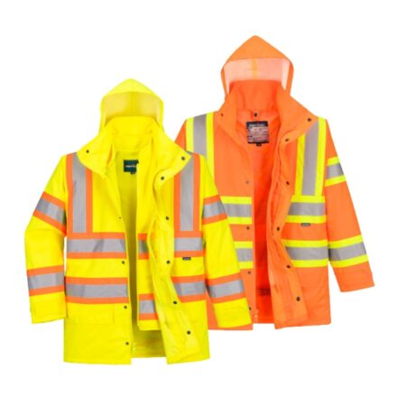 Hi-Viz Waterproof 5-in-1 Parka