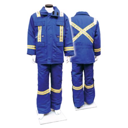 FR Hi-Viz Indura 9oz Royal Blue Insulated Parka