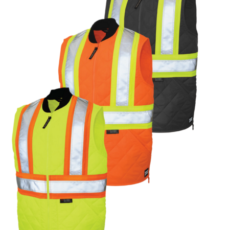 Hi-Viz Insulated Quilted Freezer Vest