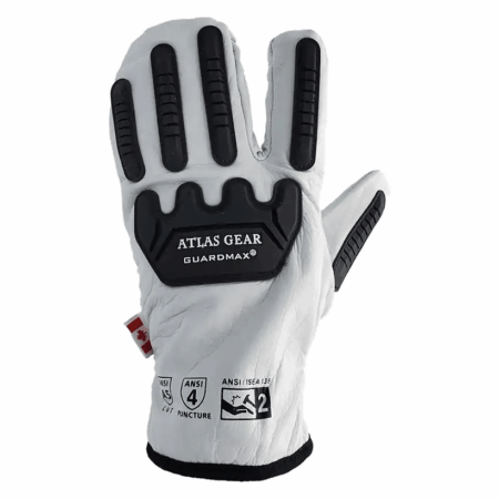 Guardmax® Leather Impact Winter 1-Finger Mitts (Cut A5)