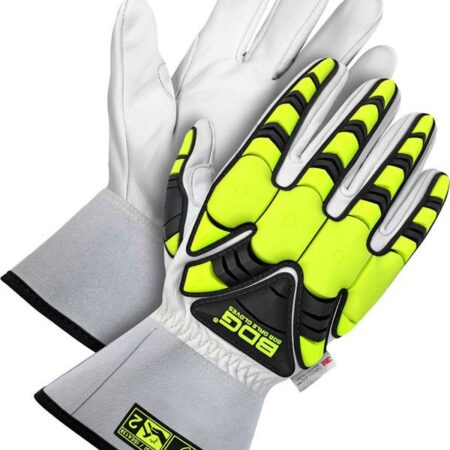 BDG Lined Grain Goatskin Glove w/3″ Cuff (Impact/Cut 5)