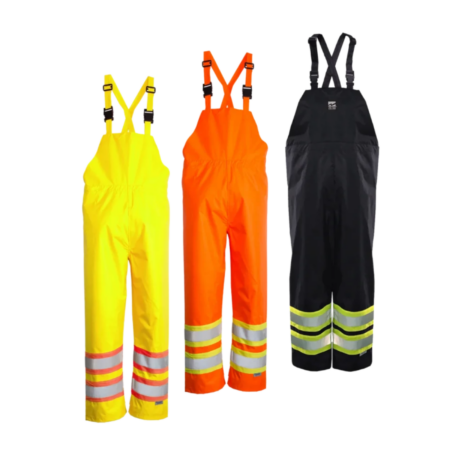 Open Road® Hi-Viz 150D Rain Bib Pants