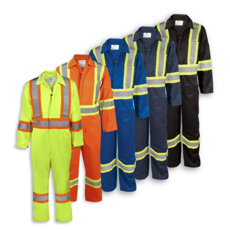 FR Indura Ultrasoft® Hi-Viz Safety Coverall (3XL – 5XL)