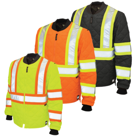 Hi-Viz Quilted Safety Jacket