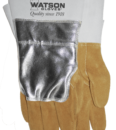“Heavy Metal” Aluminized Split Elk Hide Welder
