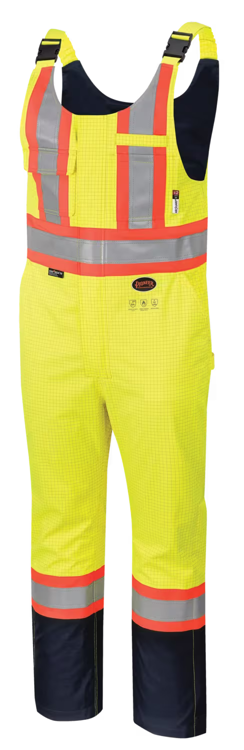 Defender® FR/ARC/Antistatic 300D Oxford Trilaminate Safety Bib Overalls - Image 3