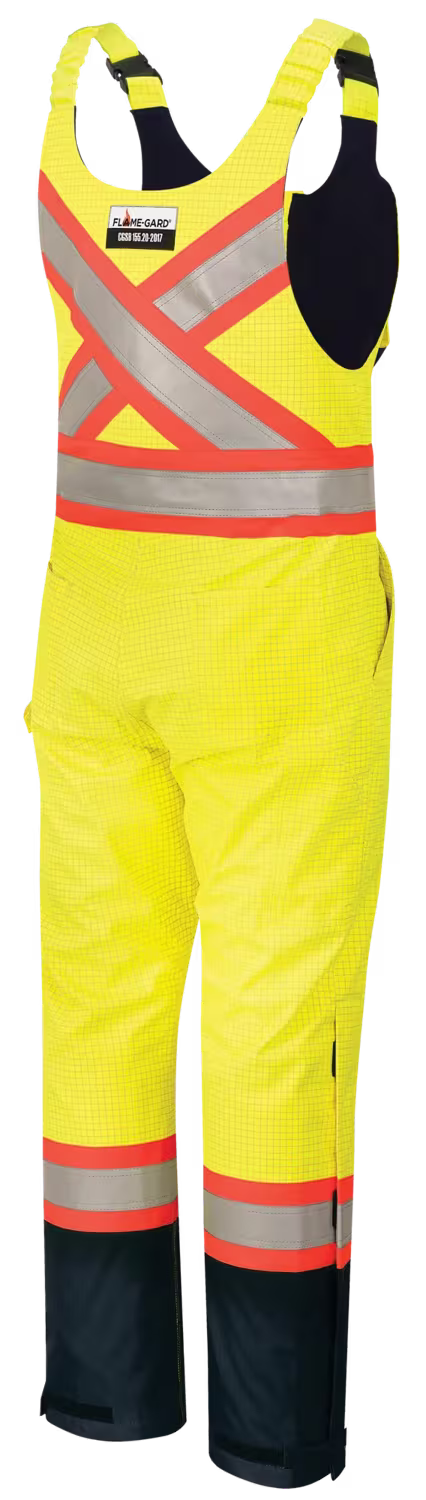 Defender® FR/ARC/Antistatic 300D Oxford Trilaminate Safety Bib Overalls - Image 4