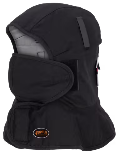 Pioneer® FR FR-Tech® Quilted Hard Hat Liner with Detachable Mouthpiece & Long Neck - Image 1